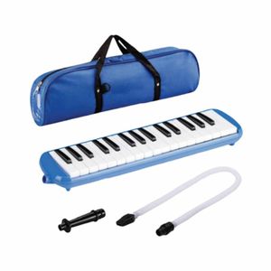 MELODICA DE 32 TECLAS COLOR AZUL MARCA SPARKLE MN-32A CON ESTUCHE DE TELA