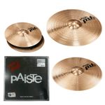 PLATILLO-PAISTE-PST5-N-UNIVERSAL-SET-HIT-HAT-14--CRASH-16---RIDE20---68USET