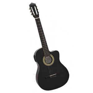 GUITARRA PALMER ELECTROACUSTICA DE 39" CUTAWAY COLOR  NEGRA