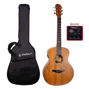 GUITARRA PALMER ELECTROACUSTICA 36 PULG CON ESTUCHE PF373Q-VP color walnut PF373Q-VP-WAL