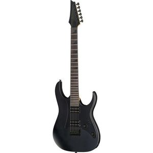 GUITARRA ELECTRICA IBANEZ GRG131EX-BKF, COLOR NEGRO MATE