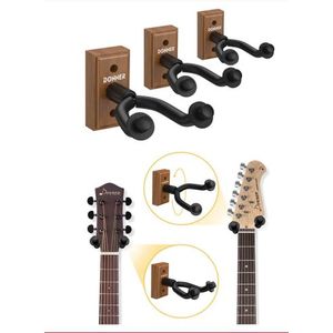 COLGADOR DE PARED  DONNER PARA GUITARRA NEGRO