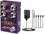 LOOPER---DRUM-MACHINE-PEDAL-BUNDLE-CON-DC-9V-PEDAL-FUENTE-DE-ALIMENTACION--800MA-1A--ADAPTADOR-DE-CA