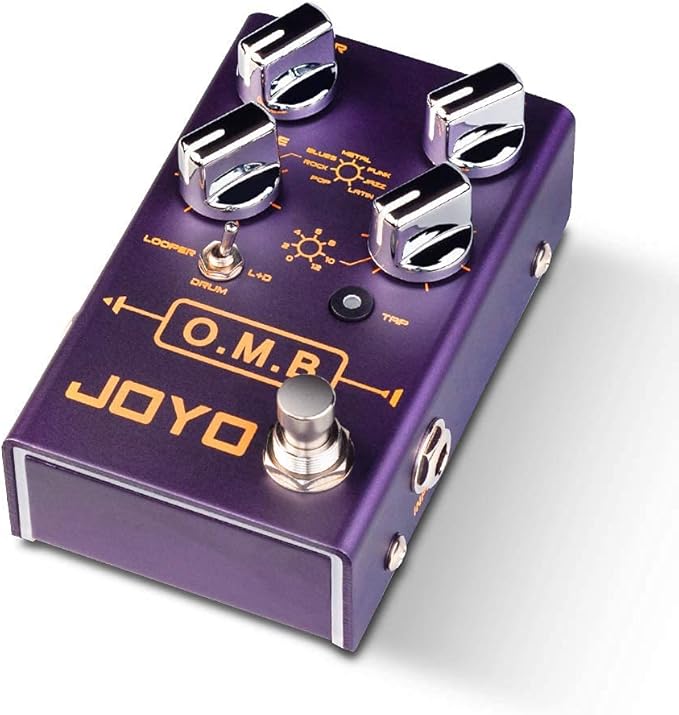 LOOPER---DRUM-MACHINE-PEDAL-BUNDLE-CON-DC-9V-PEDAL-FUENTE-DE-ALIMENTACION--800MA-1A--ADAPTADOR-DE-CA1