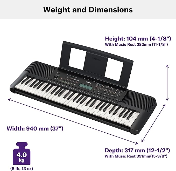 ORGANO-YAMAHA--PSR-E283---PARLANTE-ES-08-EURO1