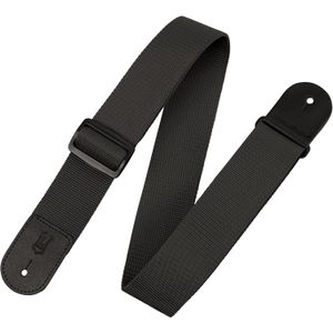 CORREA LEVYS SERIES SINGLE TONE, DE POLIPROPILENO , COLOR NEGRO,  PARA GUITARRA, M8POLY-BLK