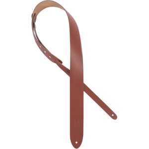 CORREA LEVYS SERIE LEAD LEATHER, DE CUERO, COLOR WALNUT-NOGAL, PARA GUITARRA M12-WAL