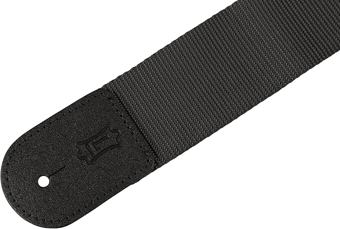CORREA-LEVYS-SERIES-SINGLE-TONE-DE-POLIPROPILENO--COLOR-NEGRO--PARA-GUITARRA-M8POLY-BLK1