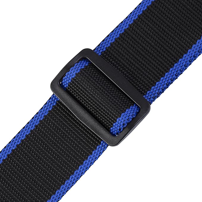CORREA-LEVYS-SERIES-SINGLE-TONE-DE-POLIPROPILENO--COLOR-NEGRO-CON-AZUL--P.-GUITARRA-M8POLY-BKB1