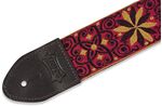 CORREA-LEVYS-SERIE-VINTAGE-HOOTENANNY-DE-TELA-TEJIDA--COLOR-ROJO--PARA-GUITARRA-M8HTV-211