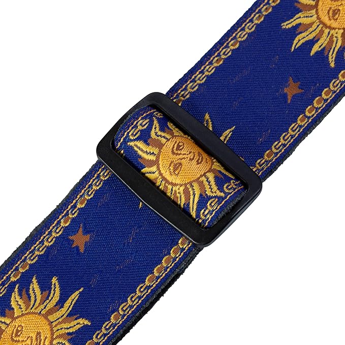 CORREA-LEVYS-SERIES-SUN-MOTIF-DE-TELA-TEJIDA--COLOR-AZUL-PARA-GUITARRA-MPJG-SUN-BLU2