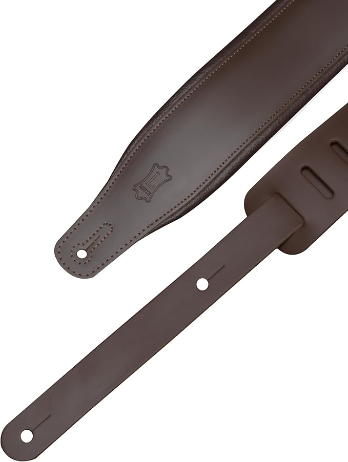CORREA-LEVYS-SERIE-AMPED-LEATHER-CUERO-CAFE-OSCURO--RELLENO-DE-ESPUMA--P.-GUITARRA-M26PD-DBR_DBR1