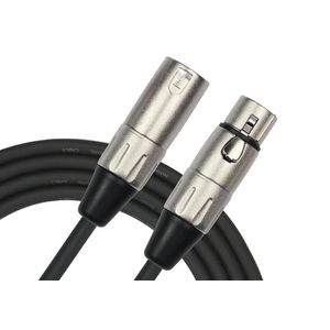 CABLE DE MICROFONO KIRLIN 6MTS -24AWG XLR M -XLRF NEGRO MPC480-6M-BK