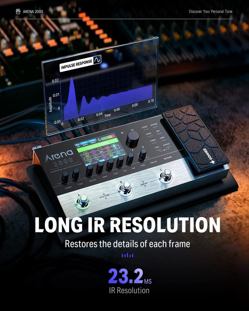 DONNER-ARENA-2000-PEDAL-MULTIEFECTOS-PARA-GUITARRA-CON-278-EFECTOS2