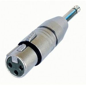 PLUG MONO 6.3 MM / XLR 3 PINES  CVP565