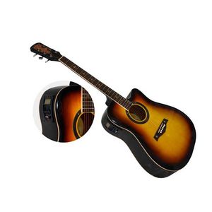 GUITARRA CRUSADER ELECTROACUSTICA 41 pulg CUTAWAY/MADA  CF-6001FMEQ-BS