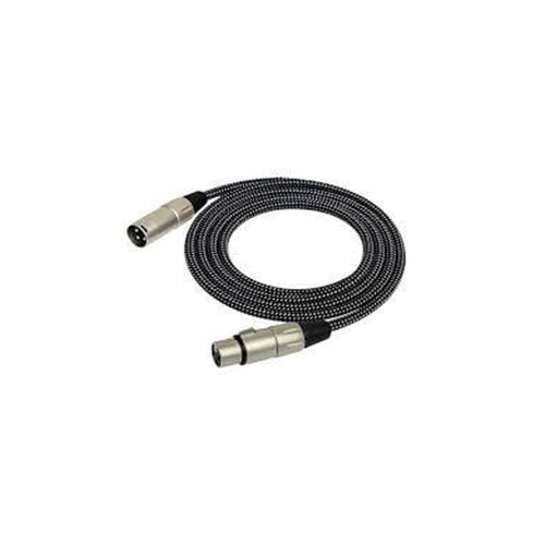 CABLE-KIRLIN-P-MICROFONO-FORRO-DE-TELA-XLR-M---XLR-F-6M-GRIS-CARBON--MWB220BG-6MCA