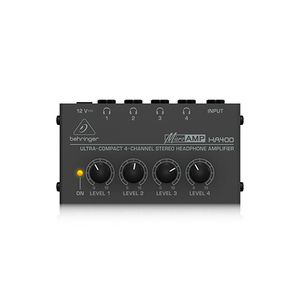 AMPLIFICADOR BEHRINGER PARA 4 AURICULARES  HA-400