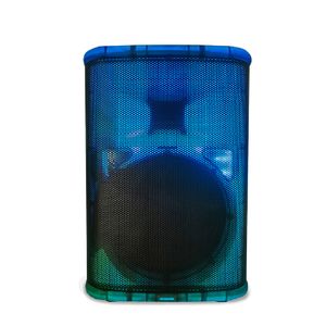 CAJA RECARGABLE DE 8" TRANSLUCIDAS, CON LUCES LED, BT, USB, SD, FM,  ITL-PRO12 NANO POWER