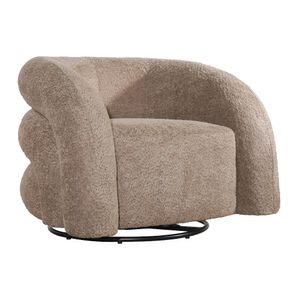 SOFA SOFIA, UN CUERPO 94X84X69 CM COLOR CAFÉ CLARO