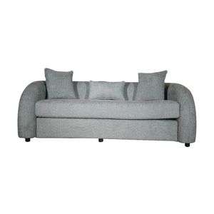 SOFA SOFIA, DOS CUERPOS 192X97X69 CM COLOR CELESTE
