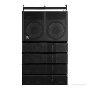 CAJA BETA 3 SISTEMA LINE ARRAY (4XR6+1XR12+BOMB)  R6/R12
